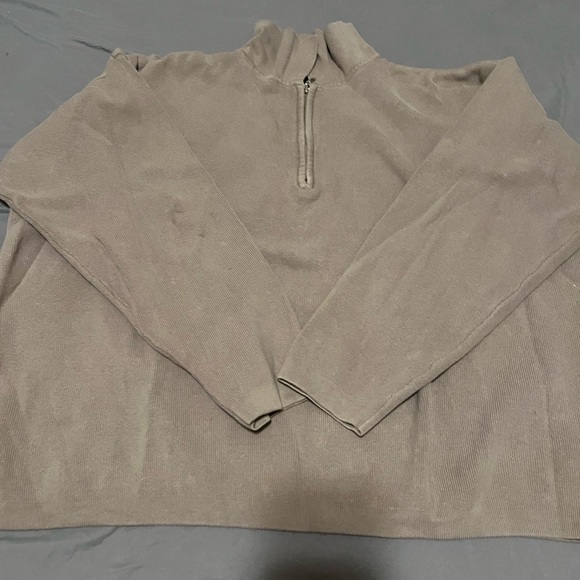 Men’s NY BASIC EDITIONS Gray Crewneck Sweater Medium - Picture 6 of 7